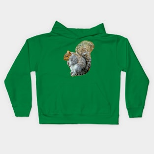 Too many nuts Squirrel! Kids Hoodie